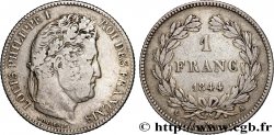 1 franc Louis-Philippe, couronne de chêne 1844 Paris F.210/95