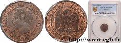 Un centime Napoléon III, tête nue 1855 Marseille F.102/23