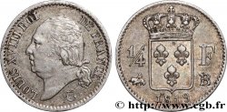 1/4 franc Louis XVIII 1819 Rouen F.163/16