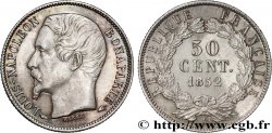 50 centimes Louis-Napoléon 1852 Paris F.185/1