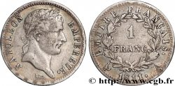 1 franc Napoléon Ier tête laurée, Empire français 1811 Paris F.205/28