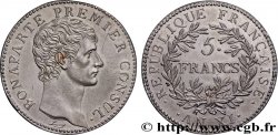 Reproduction de l’Épreuve de 5 francs de Lavy 1803 Paris T.T.1050 cop