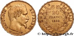 20 francs or Napoléon III, tête nue 1858 Paris F.531/13 BB 