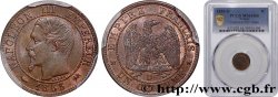 Un centime Napoléon III, tête nue 1855 Lyon F.102/19
