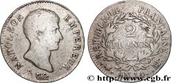 2 francs Napoléon Empereur, Calendrier révolutionnaire 1805 Marseille F.251/33