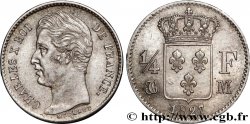 1/4 franc Charles X 1827 Toulouse F.164/16