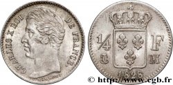 1/4 franc Charles X 1828 Toulouse F.164/25