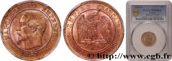 Deux centimes Napoléon III, tête nue 1853 Paris F.107/1