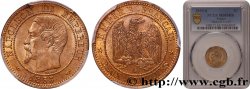 Deux centimes Napoléon III, tête nue 1853 Paris F.107/1