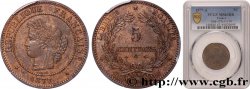 5 centimes Cérès 1877 Paris F.118/15