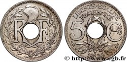 5 centimes Lindauer, petit module 1936 Paris F.122/19