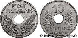 10 centimes État français, grand module 1942  F.141/4