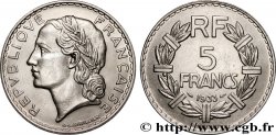 5 francs Lavrillier, nickel 1933  F.336/2