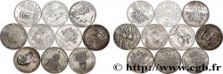 Lot de 10 pièces de 100 francs commémoratives n.d. - F.-/