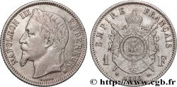 1 franc Napoléon III, tête laurée 1868 Strasbourg F.215/11