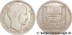 Essai de 20 francs Turin en cupro-nickel 1945 Paris GEM.206 1