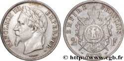 2 francs Napoléon III, tête laurée 1870 Paris F.263/12