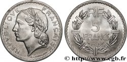 5 francs Lavrillier, aluminium 1945 Beaumont-Le-Roger F.339/4