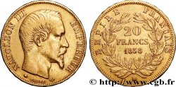 20 francs or Napoléon III, tête nue 1858 Strasbourg F.531/14