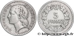 5 francs Lavrillier, aluminium 1952  F.339/22