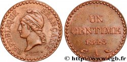 Un centime Dupré, IIe République 1848 Paris F.101/1