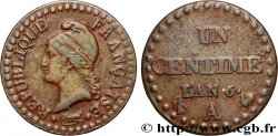 Un centime Dupré, Poids lourd 1798 Paris F.100/8