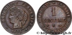 1 centime Cérès 1875 Bordeaux F.104/5