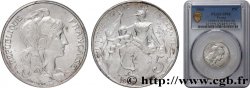 Essai de 5 centimes Daniel-Dupuis, flan en argent 1908  GEM.14 20