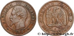 Deux centimes Napoléon III, tête nue 1856 Rouen F.107/39