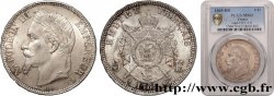 5 francs Napoléon III, tête laurée 1869 Strasbourg F.331/15