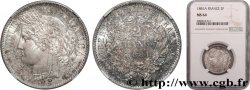 2 francs Cérès, avec légende 1881 Paris F.265/12