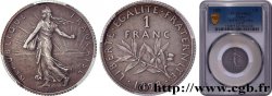 1 franc Semeuse, flan mat, vieil argent 1898 Paris F.217/2