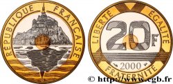 20 francs Mont Saint-Michel, BE (Belle Épreuve) 2000 Pessac F.403/16 var.