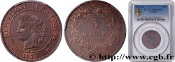 5 centimes Cérès 1875 Paris F.118/11