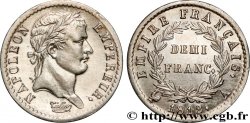 Demi-franc Napoléon Ier tête laurée, Empire français 1812 Paris F.178/35