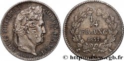 1/4 franc Louis-Philippe 1837 Paris F.166/63