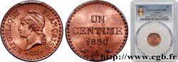 Un centime Dupré, IIe République 1850 Paris F.101/5