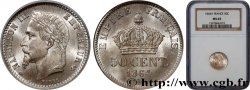 50 centimes Napoléon III, tête laurée 1864 Paris F.188/2