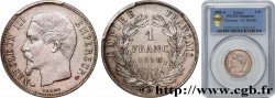 1 franc Napoléon III, tête nue 1858 Paris F.214/11