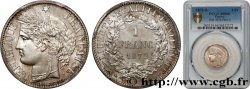 1 franc Cérès, IIIe République, petit A 1872 Paris F.216/5