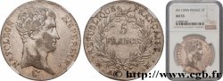 5 francs Napoléon Empereur, Calendrier révolutionnaire 1805 Marseille F.303/14