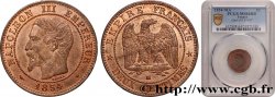 Deux centimes Napoléon III, tête nue 1854 Marseille F.107/17