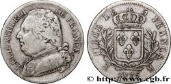 5 francs Louis XVIII, buste habillé 1815 Toulouse F.308/25