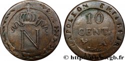 Faux de 10 cent. à l&nbsp;N couronnée 1808 Paris F.130/2 var.