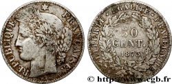 50 centimes Cérès, IIIe République 1873 Bordeaux F.189/6