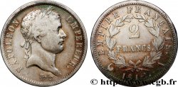 2 francs Napoléon Ier tête laurée, Empire français 1812 Paris F.255/38