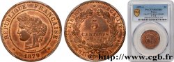 5 centimes Cérès 1879 Paris F.118/19