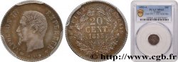 20 centimes Napoléon III, tête nue 1853 Paris F.148/1