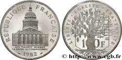 Piéfort Belle Épreuve Argent de 100 francs Panthéon 1982 Pessac GEM.232 P1