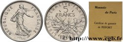 Piéfort Argent de 5 francs Semeuse 1976 Pessac GEM.154 P2